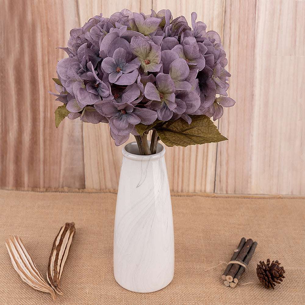 Artificial Hydrangea Branch - Autumn Wedding & Home Decor