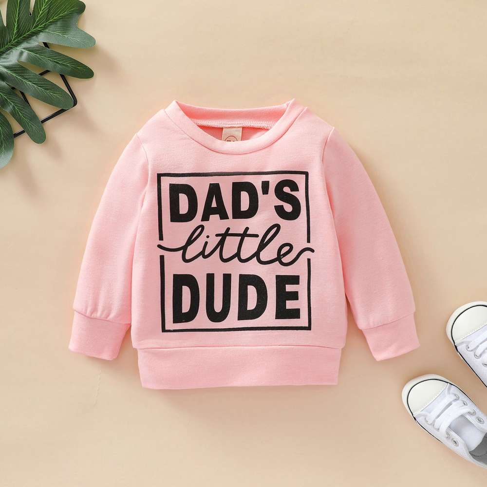 Boys Polyester Letter Grey Sweatshirt Top - Minihomy