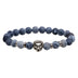 Natural Stone Owl Head Yoga Bracelet - Minihomy