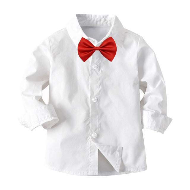 Baby boy long sleeve bottoming shirt - Minihomy