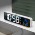 LED Wall Clock Electronic Digital Music Alarm Clock Office Smart Square Clock - Minihomy