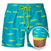 Men's Printed Beach Shorts Sports Double Layer Shorts Summer - Minihomy