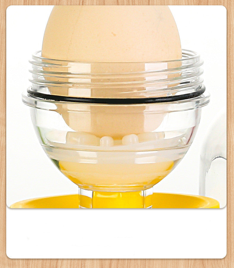 Eggs Mixing Maker Manual Blender - Egg Stirring Golden Eggs Puller Utensils Shaker Multi-cutter - Household Slicer Kitchen Gadget - Minihomy