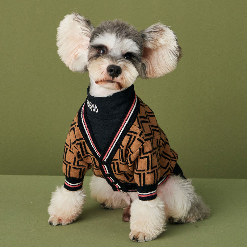 Dog Clothes Sweater: Stylish Warmth for Your Pooch - Minihomy