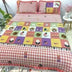 Crystal Velvet Bed Cover With Warm Quilted Sheets Korean Style - Minihomy