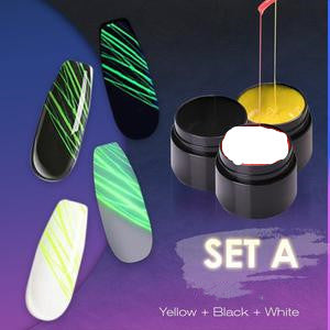 Manicure Luminous Nail Art Spider Nail Gel UV Nail Polish - Minihomy