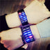 Creative LED Light Men Women Digital Wristwatches Style Male Female Electronic Clock Fashion Casual Couple Bracelet Watch - Minihomy