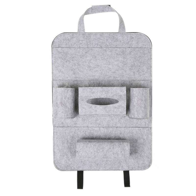 Car-Styling Holder Multi-Pocket Seat Wool Felt Storage bag - Minihomy