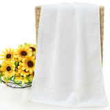 Pure cotton plain bath towel