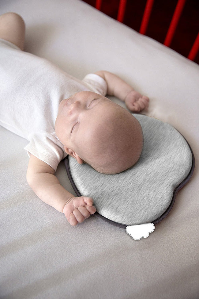 Newborn Infant Anti-Roll Pillow - Prevents Flat Head and Supports Neck - Minihomy