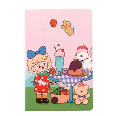 Cartoon A5 Notebook 30 Sheets For Office School Home Cartoon - Minihomy