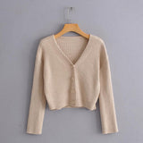 Cardigan sweater coat top woman - Minihomy