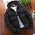 Men's Pure Cotton Padded Jacket Hooded Coat - Minihomy