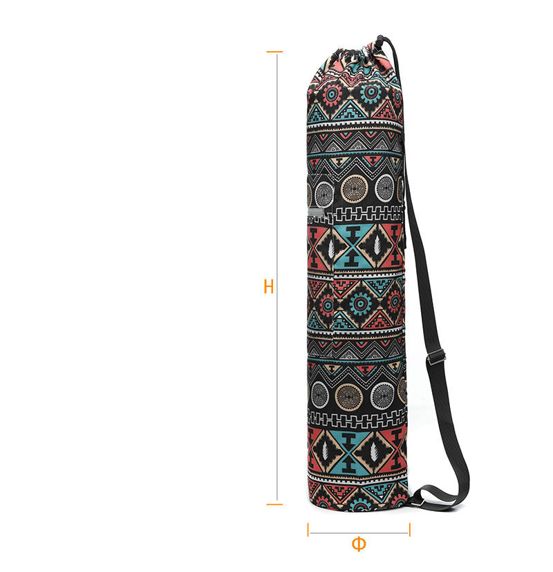 Canvas Yoga Bag 6MM Yoga Mat Shoulder Bag - Minihomy