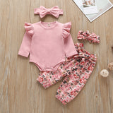 Romper Tide Clothes Printing Outing Clothes Baby Girl Set