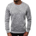 Men's Pullover - All Match Simple Long Sleeve Sweater - Minihomy