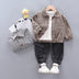 Baby boy long sleeve plaid suit - Minihomy