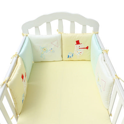 Baby bed free combination cotton bed - Minihomy