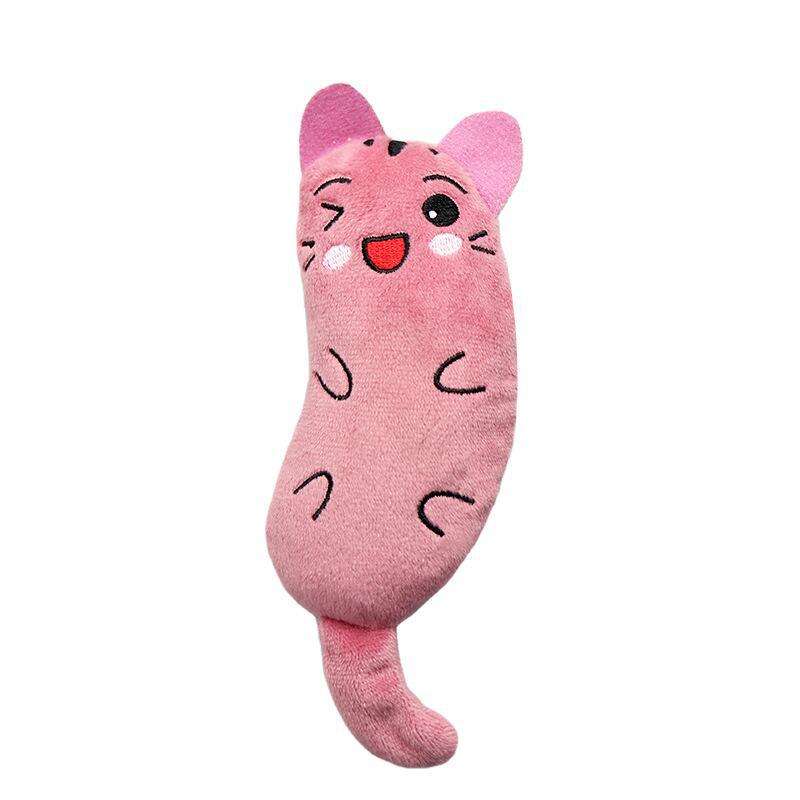 Cat Pet Plush Embroidered Mint Toys - Minihomy