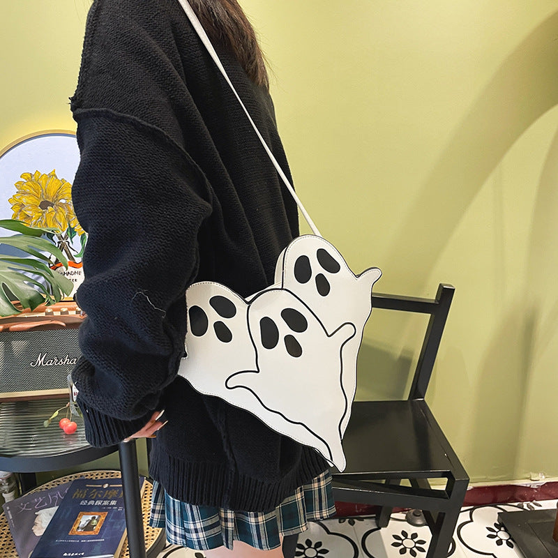 Halloween Bags - Funny 3D Cartoon Ghost Cartoon Shoulder Bags for Women - Minihomy