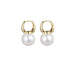 Large Pearl Earrings Simple Double-sided Ear Clip - Minihomy