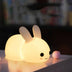 Cute Rabbit LED Night Light - Dimmable, Rechargeable, & Perfect for Kids' Rooms - Minihomy