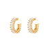 Popular Inlaid Zirconium Earrings: Elevate Your Style with Light Luxury - Minihomy