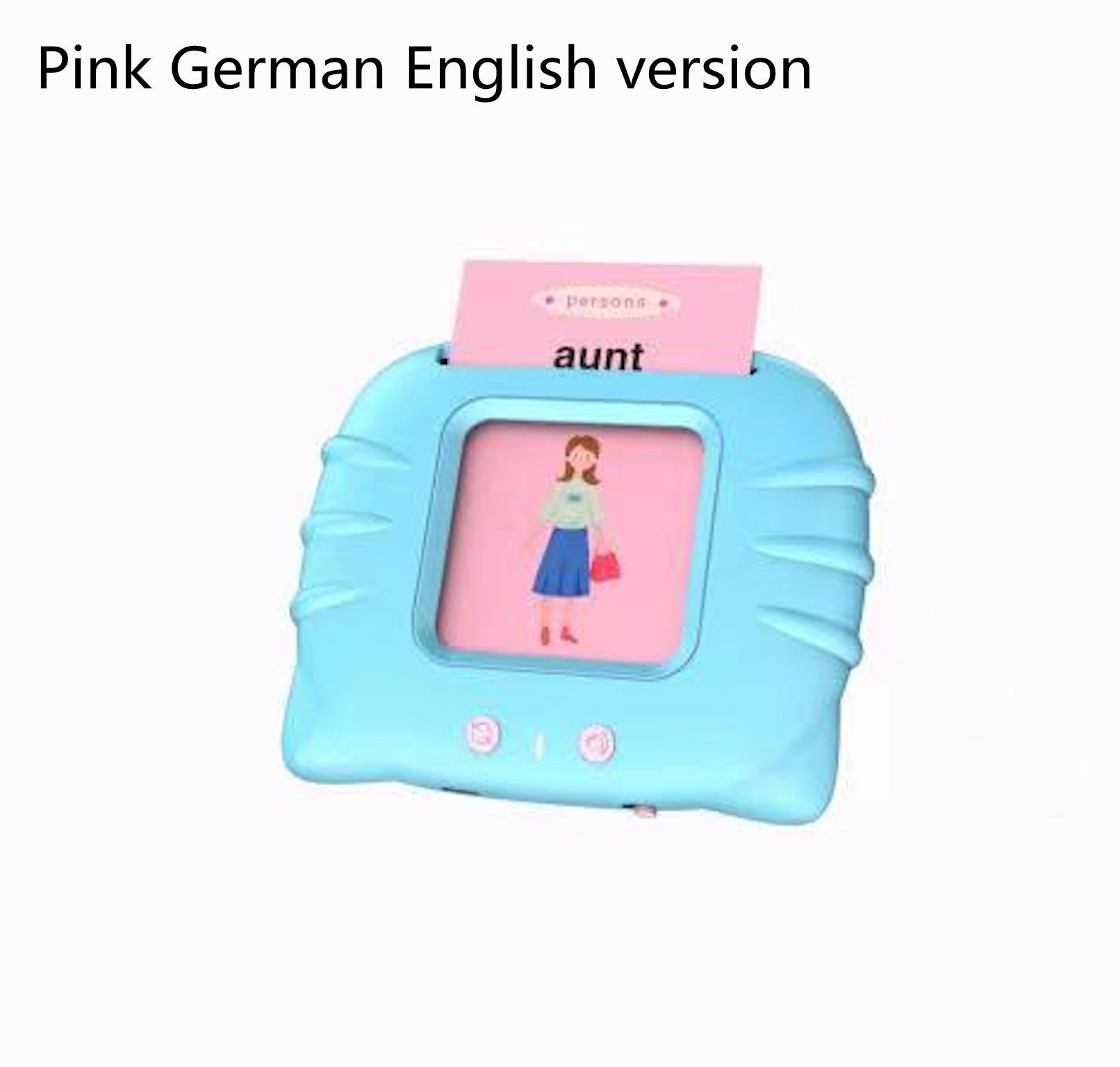 Early Learning English Machine for Kids: Educational Card Toys - Minihomy