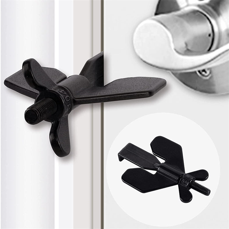 Peace of Mind on the Go: Portable Door Lock for Travel & Home Security - Minihomy