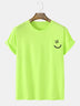 Men's Loose Casual Short-sleeved T-shirt - Minihomy