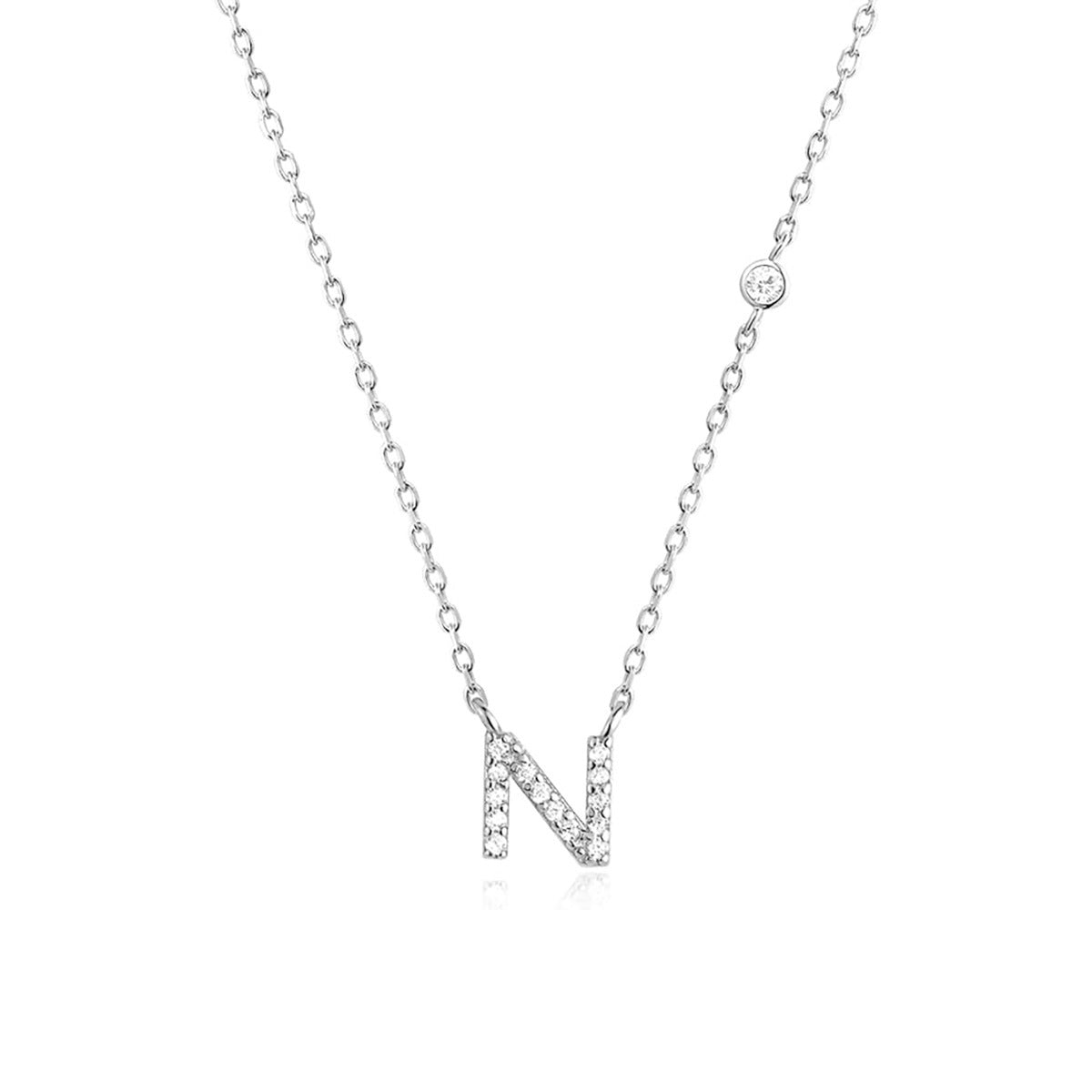 Fashion Jewelry 26 Letter Pendant Necklace Simple And Compact - Minihomy