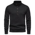 Men's Turtleneck Buttons Pullover Casual Loose - Minihomy