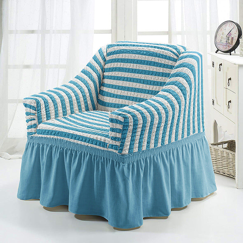 American Single Fabric Sofa Cover - Minihomy