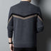 Autumn And Winter Sweater Men's Stand Collar Contrast Color - Minihomy