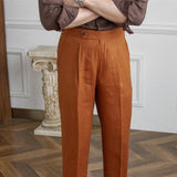 Men's Fashionable Linen Casual Pants - Minihomy