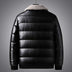 Lapel Collar Men's Winter Jacket Thickened - Minihomy