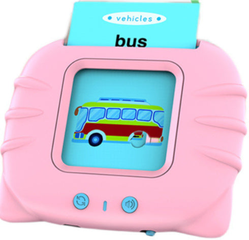 Early Learning English Machine for Kids: Educational Card Toys - Minihomy