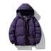 Men's Hoodie Padded Coat Thickened Cotton-padded Clothes Loose Casual Cotton-padded Jacket - Minihomy