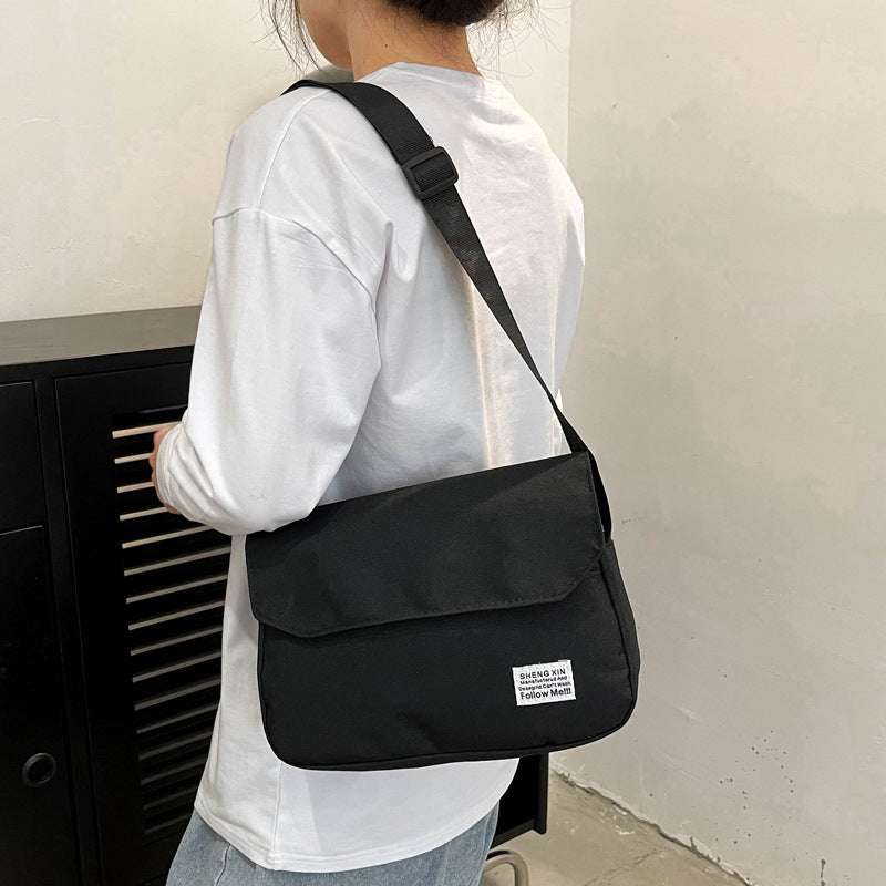 Ins Messenger Bags Women Men Crossbody Shoulder Bag Casual Couple Small Flap Bag - Minihomy