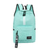 Canvas Large Capacity Fashion Letter Backpack - Minihomy