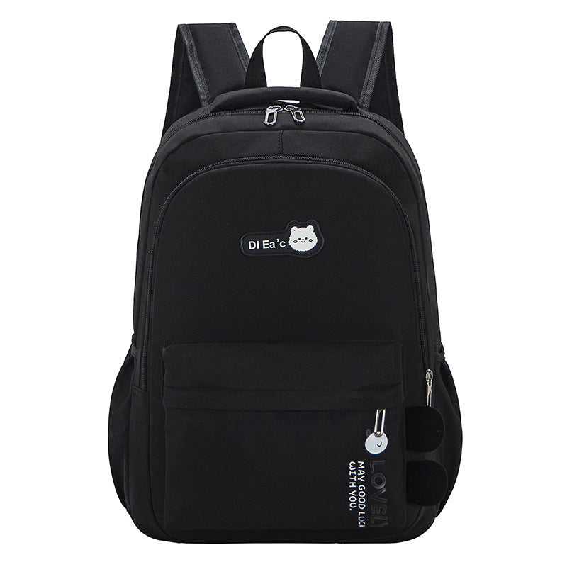 Large Capacity School Backpack: Casual & Multi-Functional