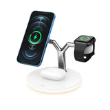 3-In-1 Magnetic Wireless Charger 15W Fast Charging Station for Magsafe Chargers - Compatible with iPhone Models - Minihomy