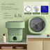 Mini Foldable Washing Machine - Portable Socks Underwear Panties Washer - Minihomy