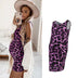 Leopard Dress Summer Sleeveless Pregnant Women - Minihomy