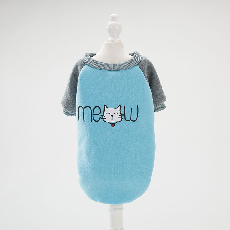 Cute funny spring autumn cat clothes - Minihomy