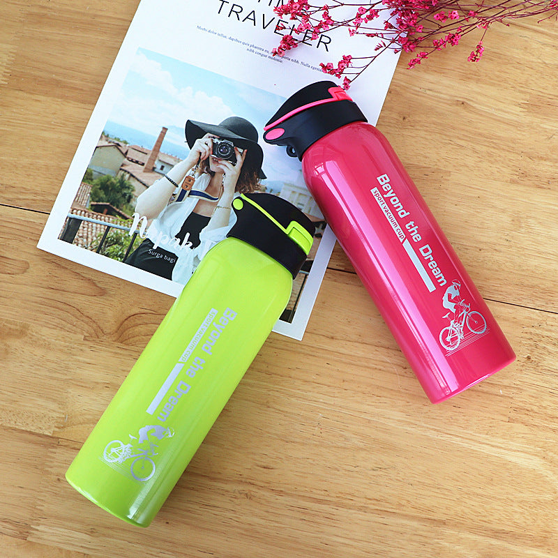 500ML Sport Thermos Water Bottle - Minihomy