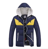 Winter Men's Cotton Jacket Thicken Youth Winter Wear