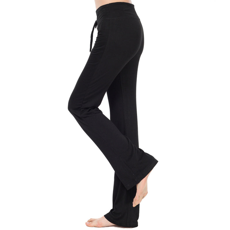 Wide Leg Flowy Female Trousers Yoga pants