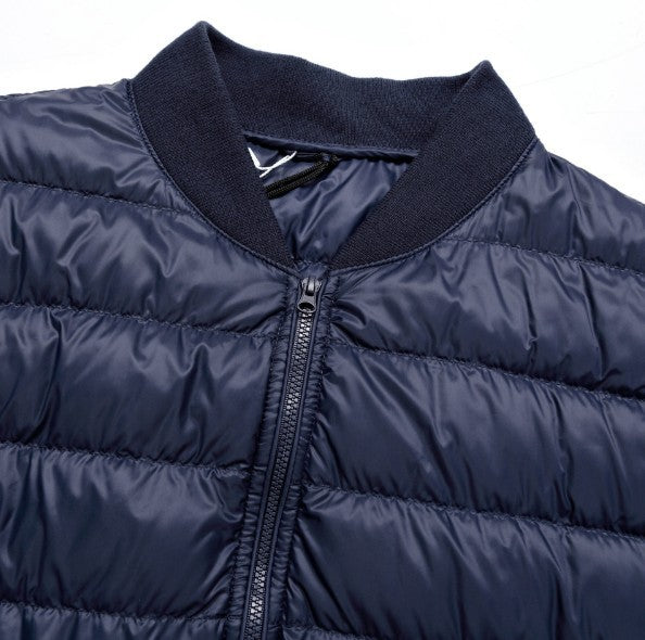 Men's Stand Collar Down Jacket - Oversize Slim Fit - Minihomy