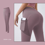 Yoga Pants Women With Pocket Leggings Sport Girl Gym Leggings